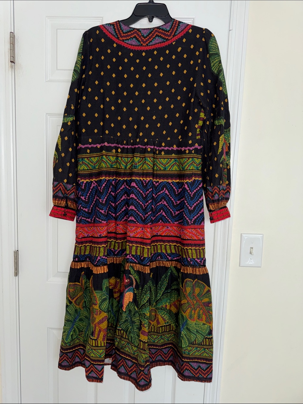 Farm Rio Multicolor Midi Dress - Picture 4 of 8